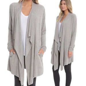 Barefoot Dreams Bamboo Chic Lite Cardigan Women’s Gray